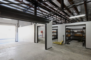 Goods in and out cage
