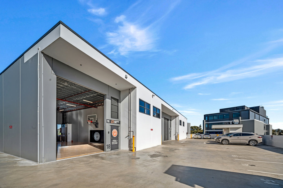 Brand-new industrial warehouses with roller-door access at Goodspace Eastgardens