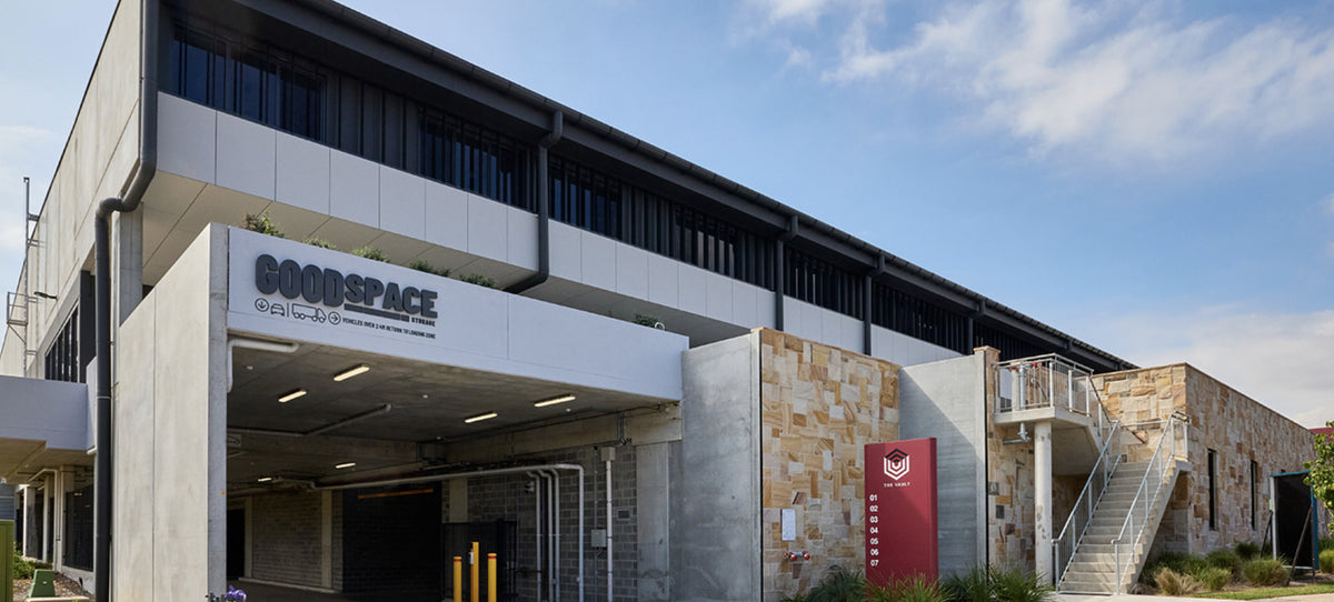The Goodspace Rouse Hill storage building